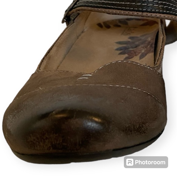 Taos leather Mary Jane shoes Sz 7.5 - Picture 9 of 14